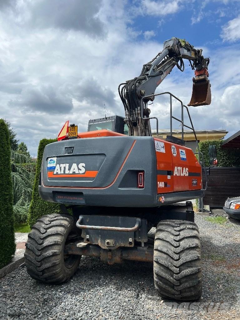 Atlas 140 W Escavadoras de rodas