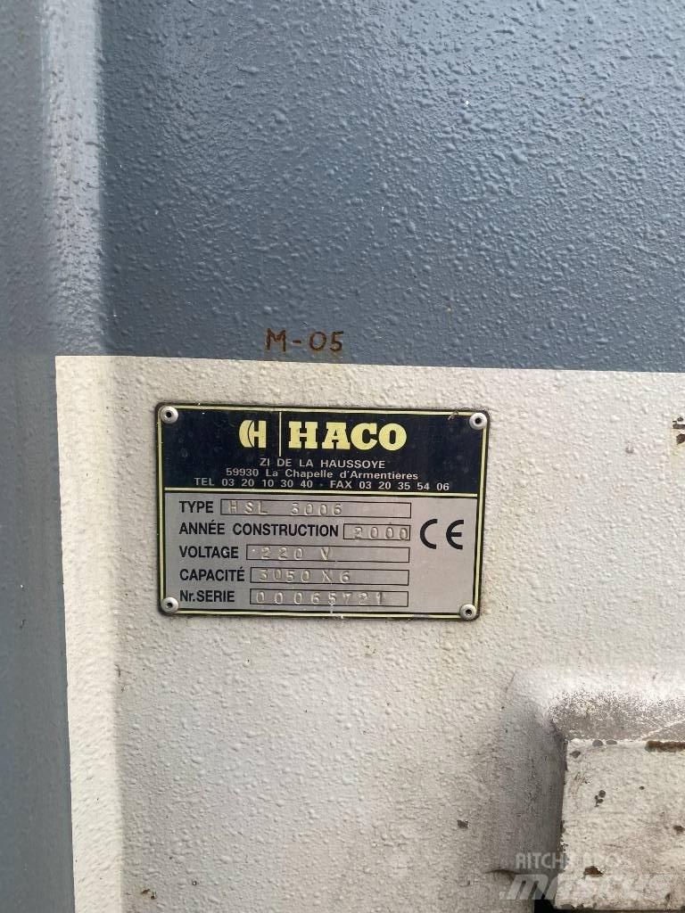  guillotine haco 3006 Máquinas de soldar