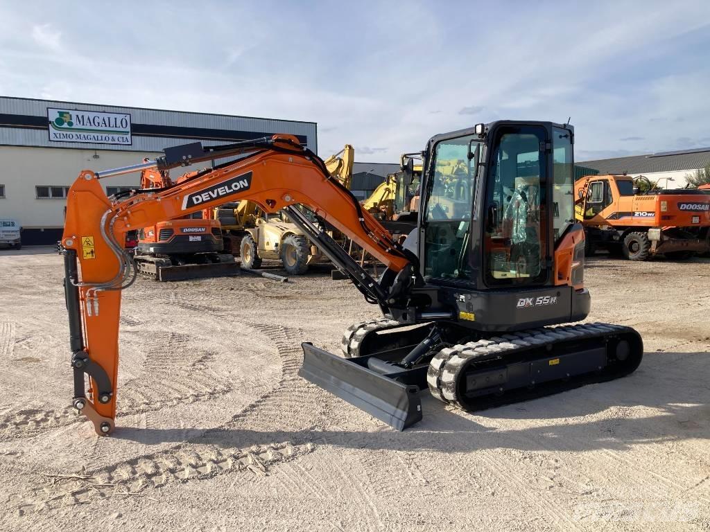 Develon DX 55 R-7 Miniescavadeiras