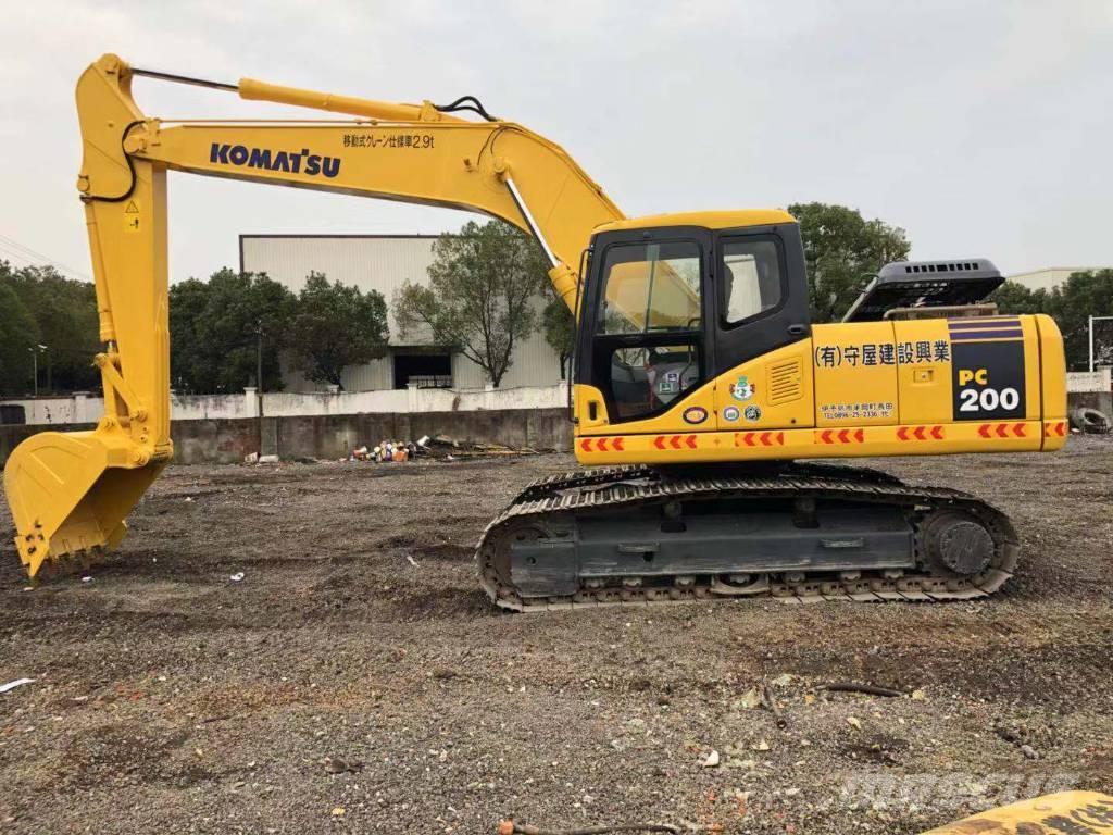 Komatsu pc200-7 Escavadeiras de esteiras