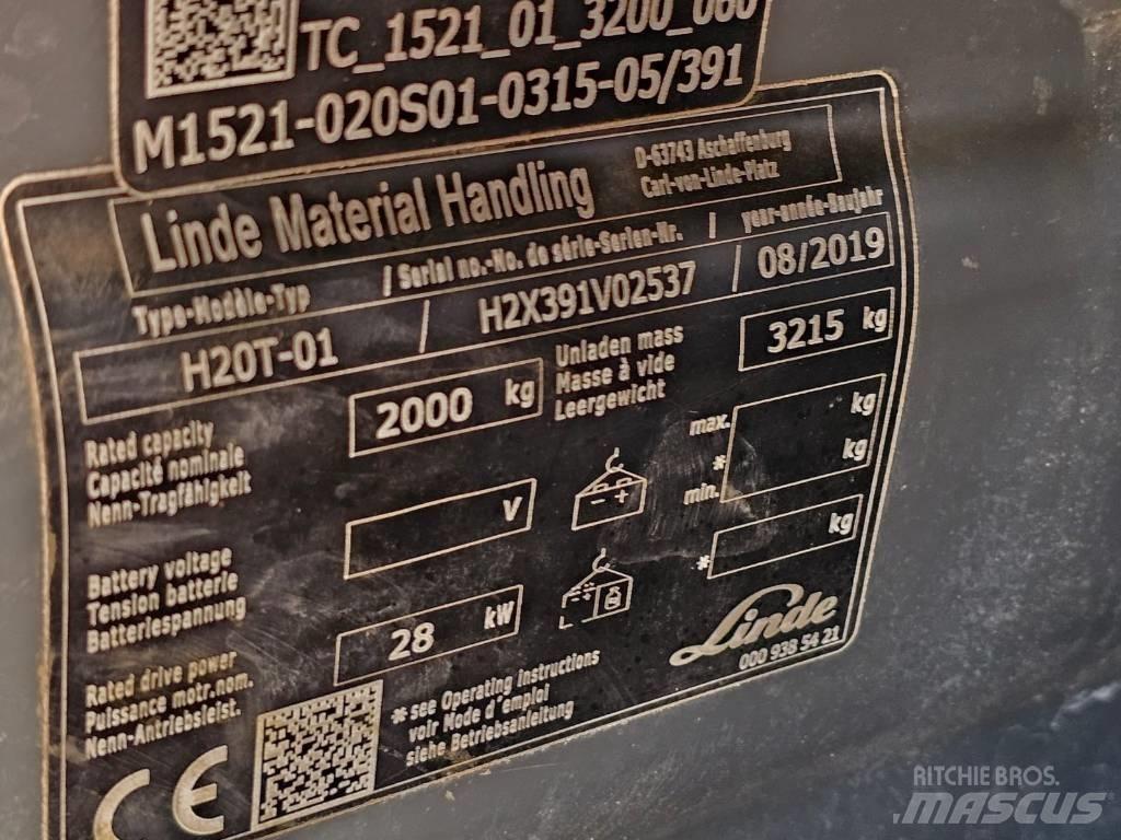 Linde H20T-01 Empilhadores a gás