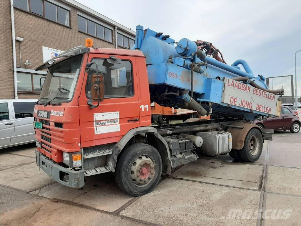 Scania kolkenzuiger Camiões Aspiradores Combi