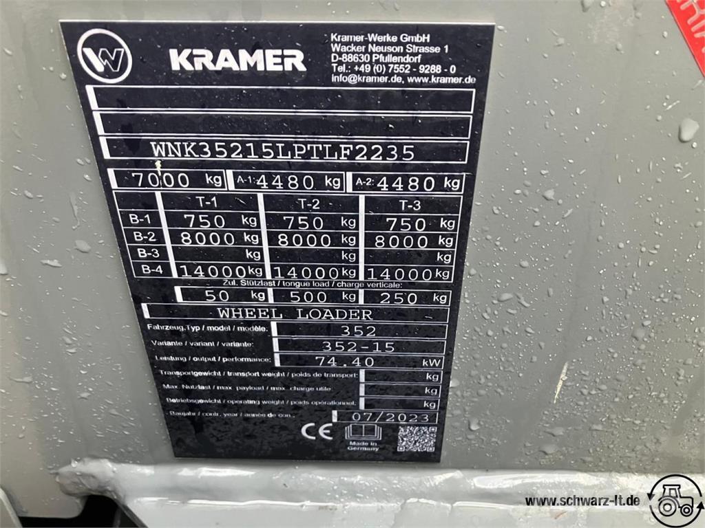 Kramer KL 35.8T Elevadores braços Telescópicos