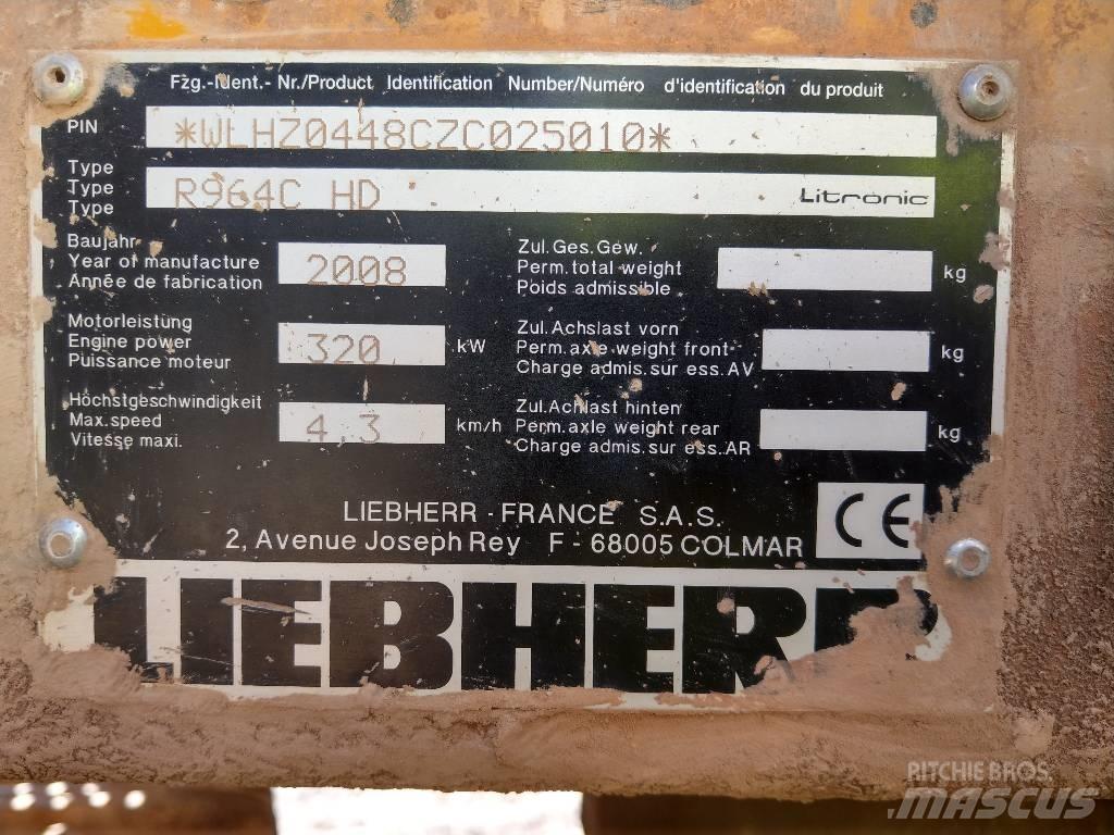 Liebherr R 964 C HD Escavadeiras de esteiras