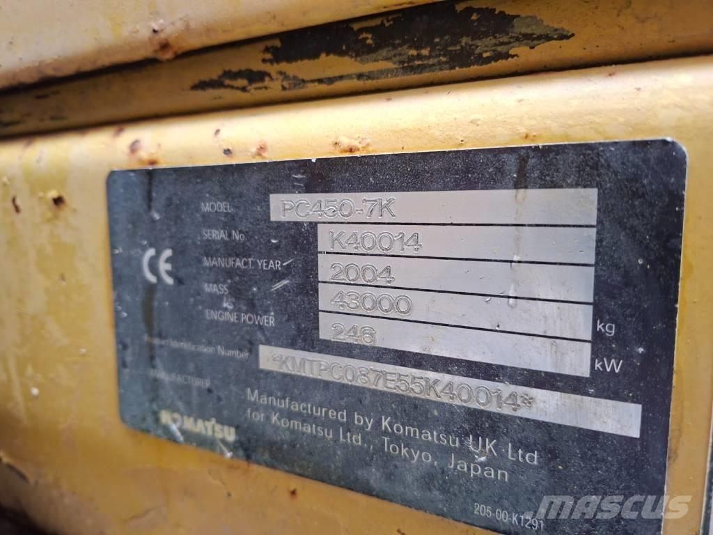 Komatsu PC 450-7 Escavadeiras de esteiras