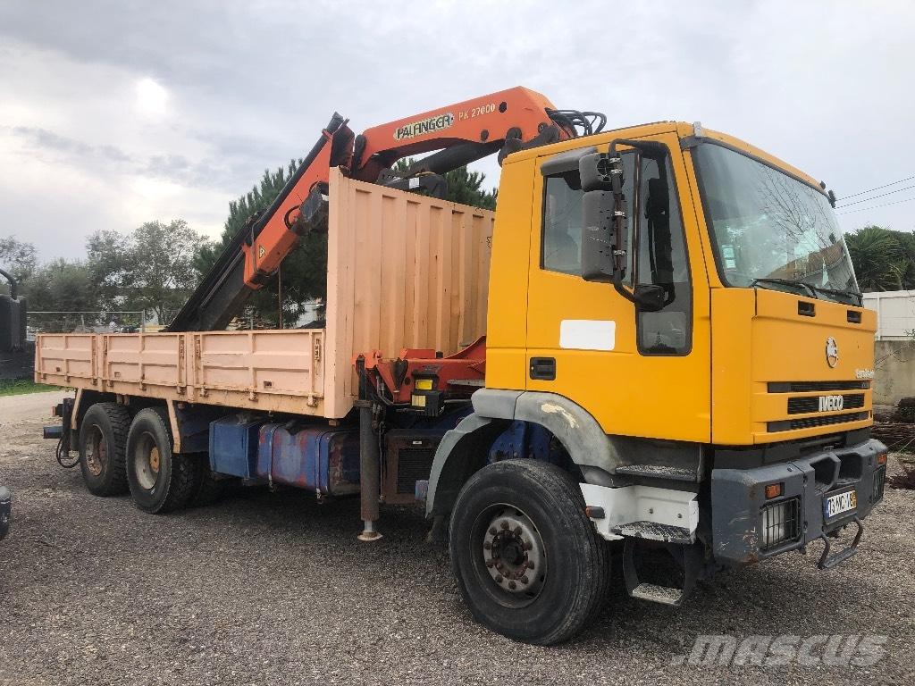 Iveco Euro trailer Camiões grua