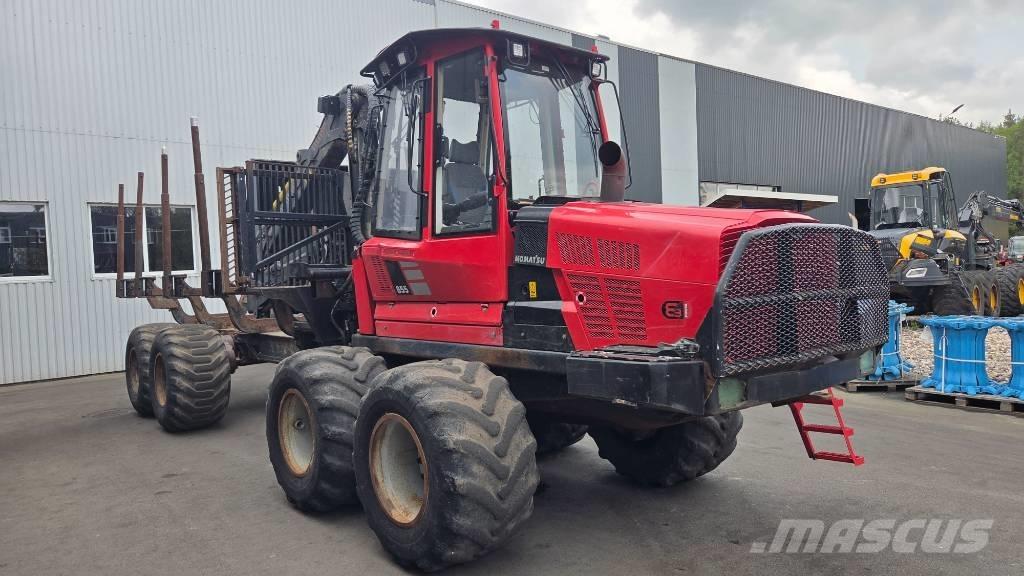 Komatsu 855 Forwarders florestais