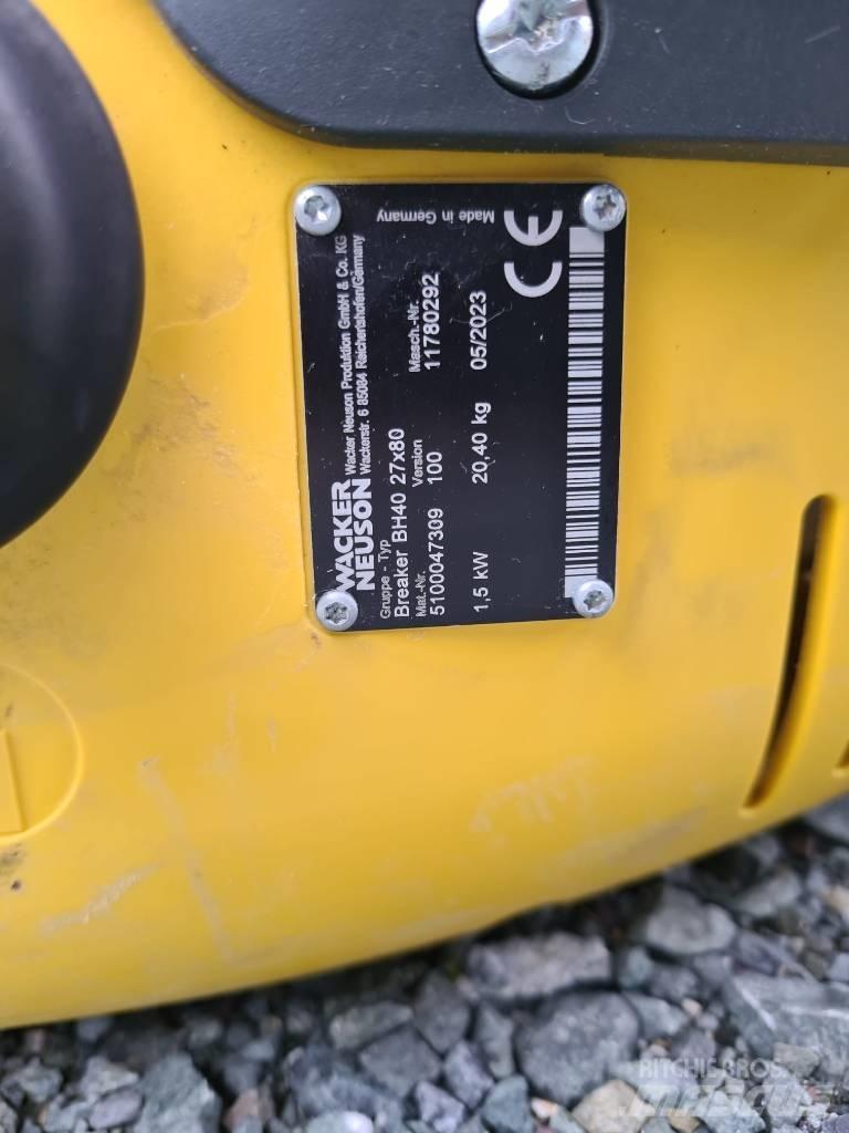 Wacker Neuson BH40 Martelos de quebragem