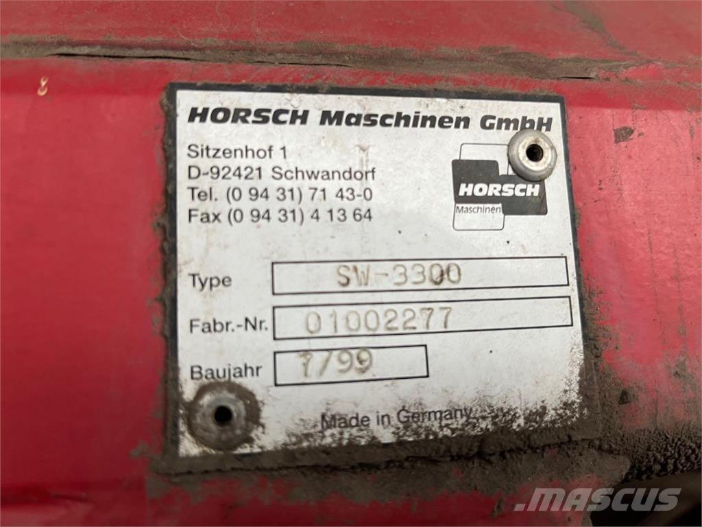 Horsch SW-3300 Perfuradoras combinadas