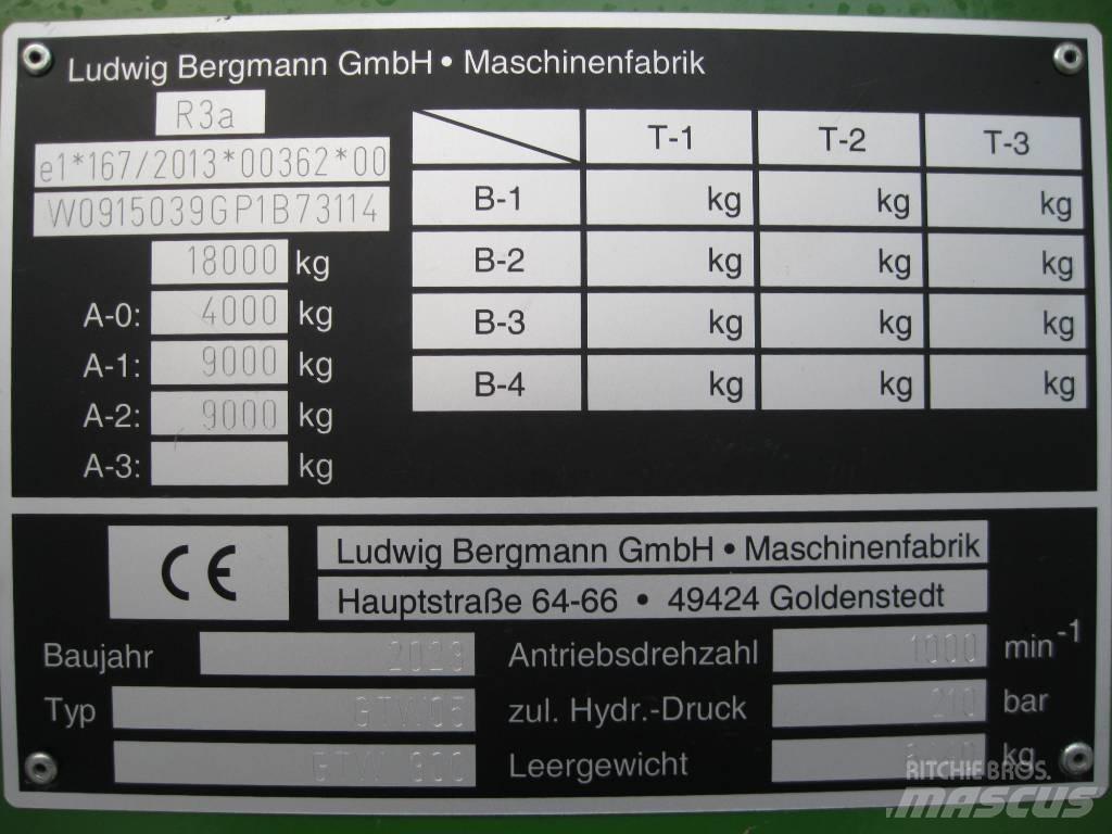 Bergmann GTW 300 Carrinhos de grão