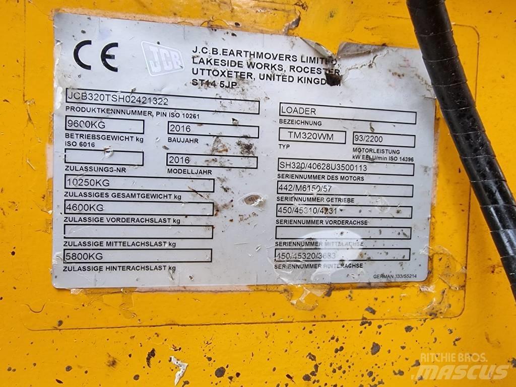 JCB TM 320 Carregadeiras de rodas