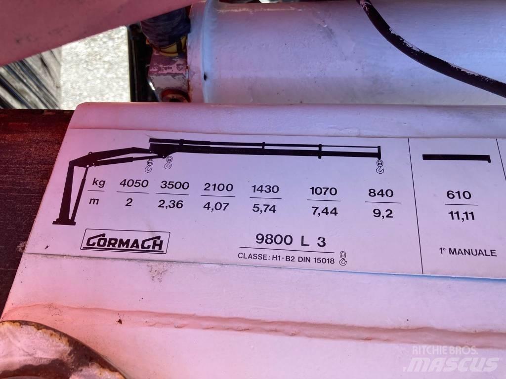Cormach 9800-E Gruas carregadoras