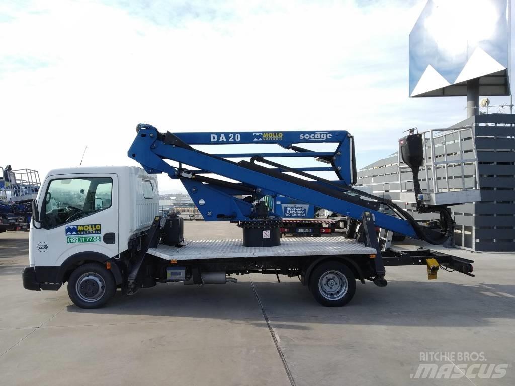 Socage APACHE DA20 Plataformas aéreas montadas em camião