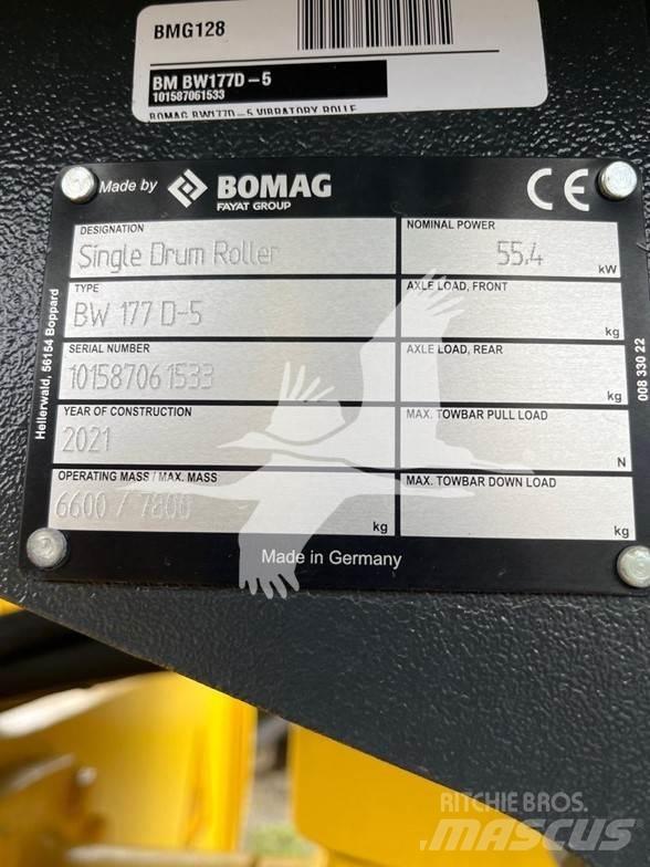 Bomag BW177D-5 Cilindros Compactadores monocilíndricos