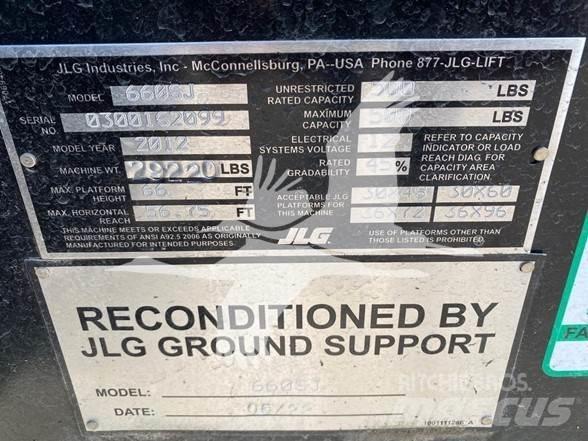 JLG 660SJ Elevadores braços Telescópicos