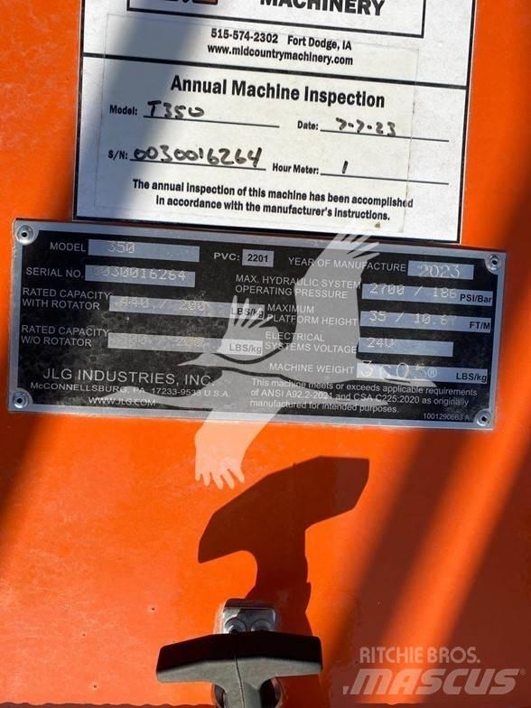 JLG T350 Plataformas aéreas montadas em atrelados