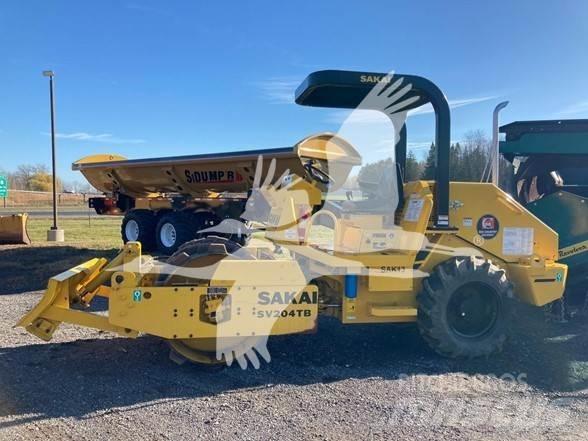 Sakai SV204TB Cilindros Compactadores monocilíndricos