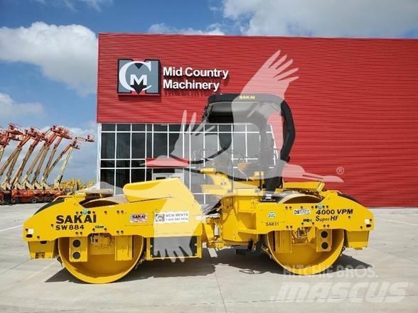 Sakai SW884 Cilindros Compactadores monocilíndricos