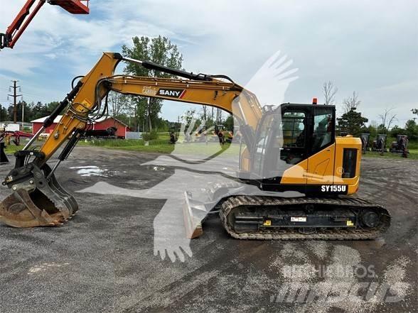 Sany SY155U Escavadeiras de esteiras