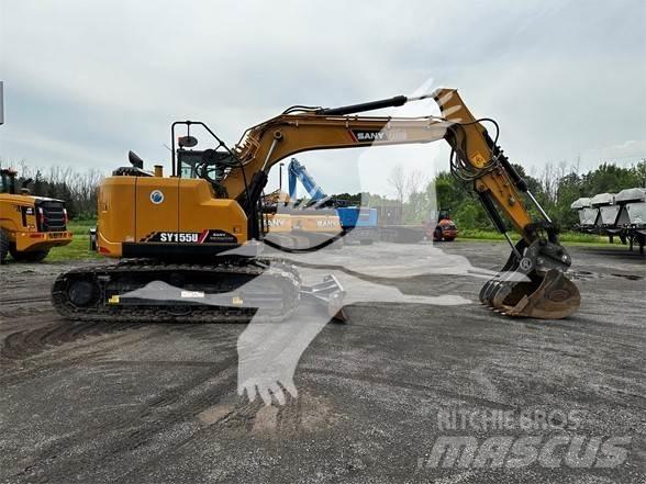 Sany SY155U Escavadeiras de esteiras