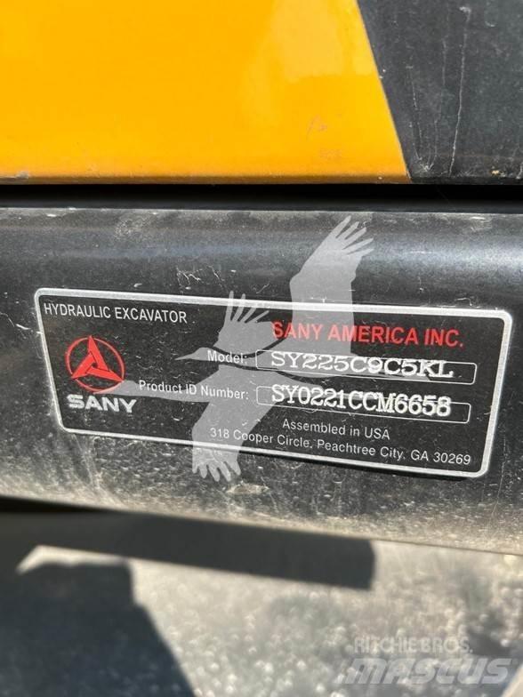 Sany SY225C Escavadeiras de esteiras