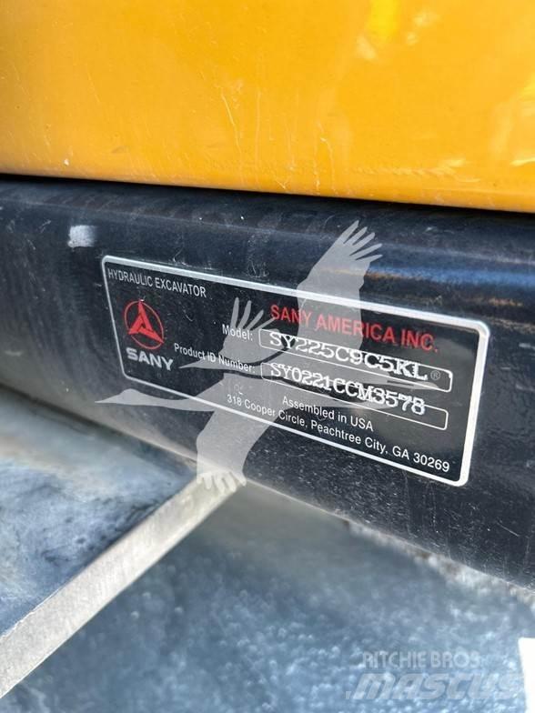 Sany SY225C Escavadeiras de esteiras