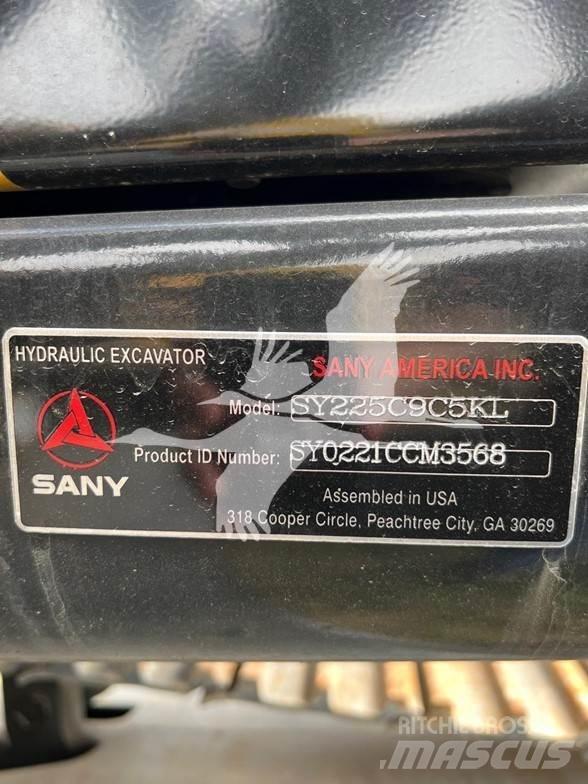 Sany SY225C Escavadeiras de esteiras