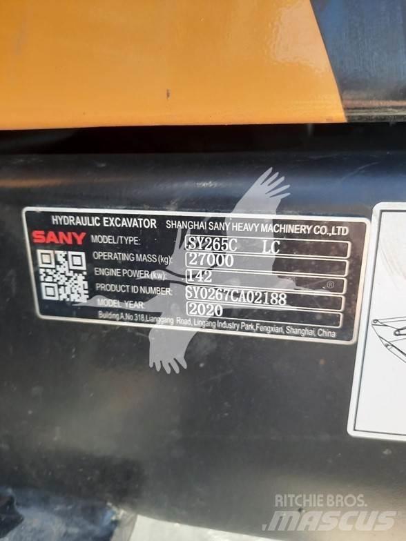 Sany SY265CLR Escavadeiras de esteiras