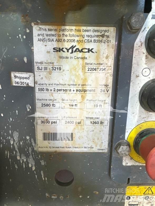 SkyJack SJ3219 Elevadores de tesoura