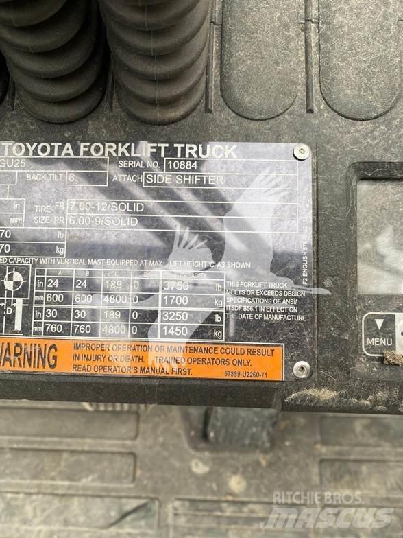 Toyota 8FGU25 Empilhadores Diesel