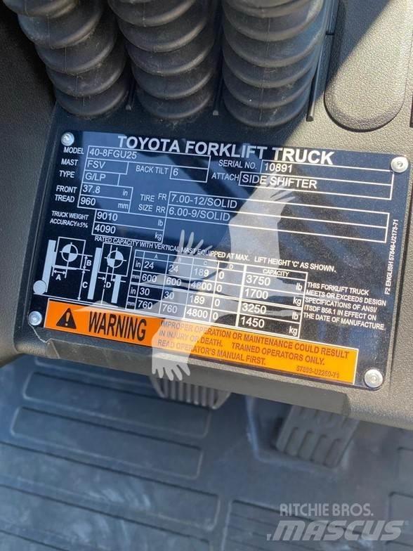 Toyota 8FGU25 Empilhadores Diesel