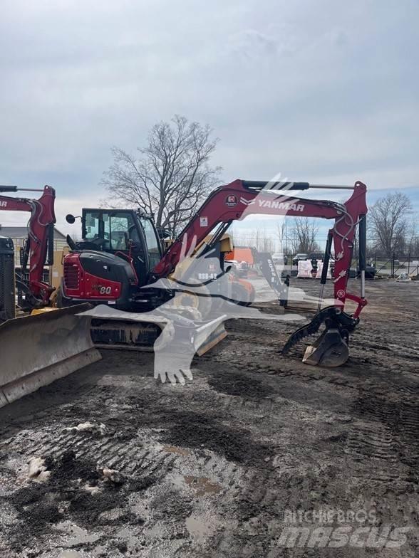 Yanmar VIO80 Escavadeiras de esteiras