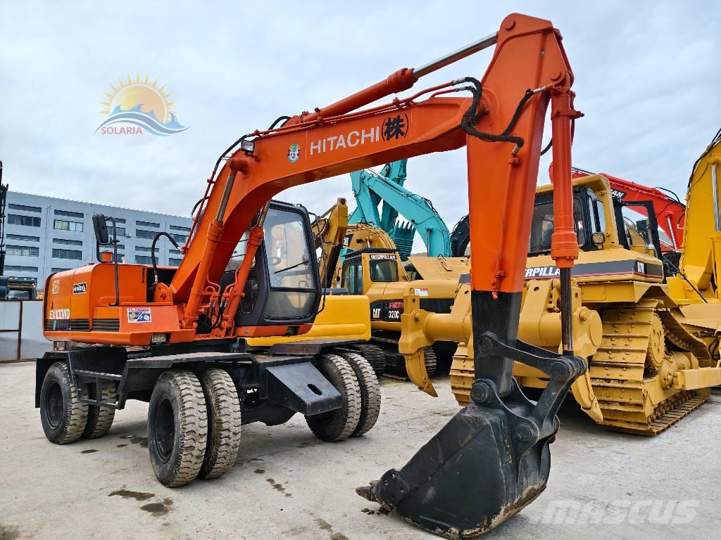 Hitachi EX 100 W D Escavadoras de rodas
