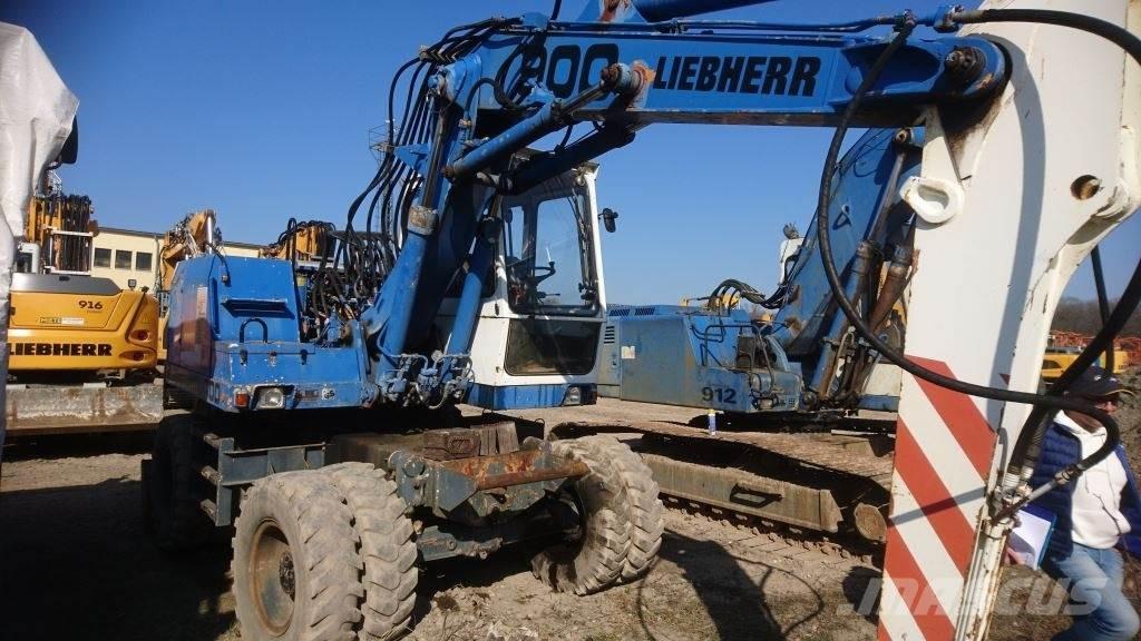 Liebherr A900 Escavadoras de rodas