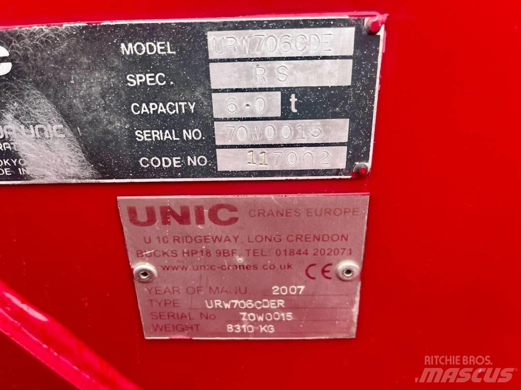Unic URW 706 Mini gruas
