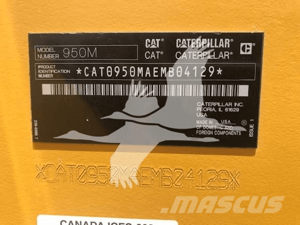 CAT 950M Carregadeiras de rodas