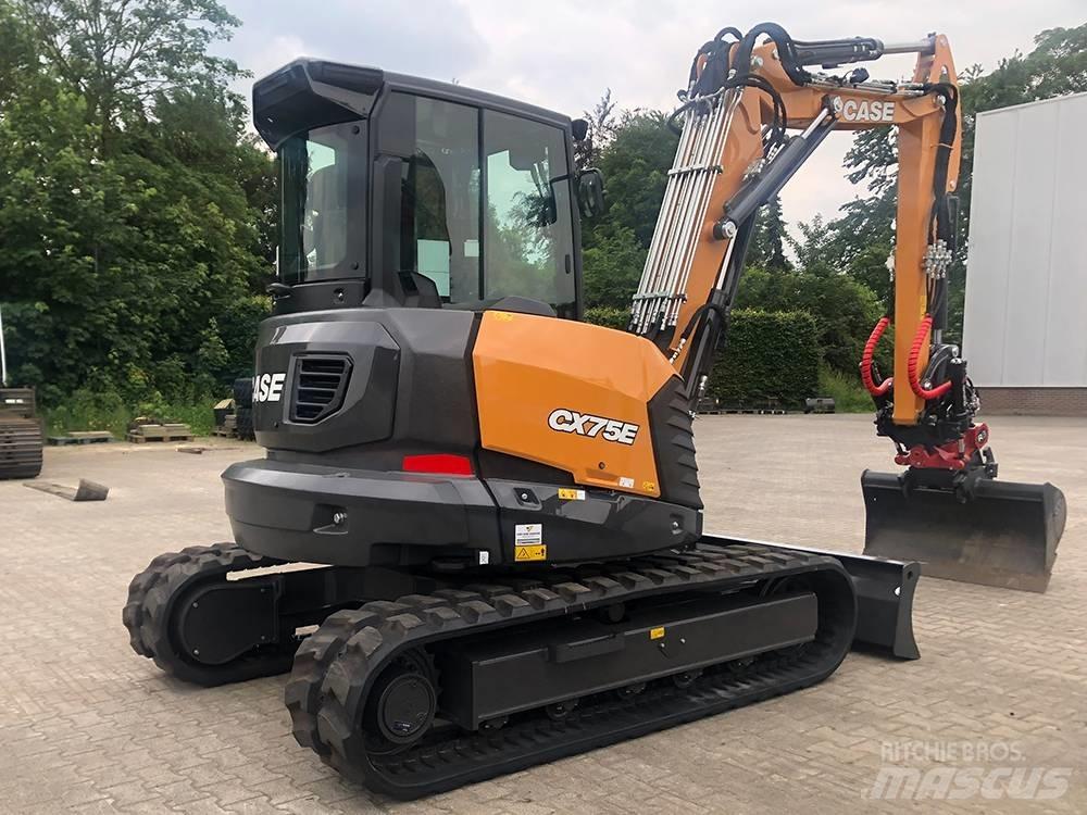 CASE CX75E Escavadoras Midi 7t - 12t