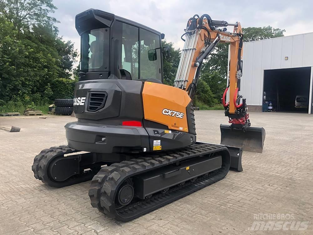 CASE CX75E Escavadoras Midi 7t - 12t