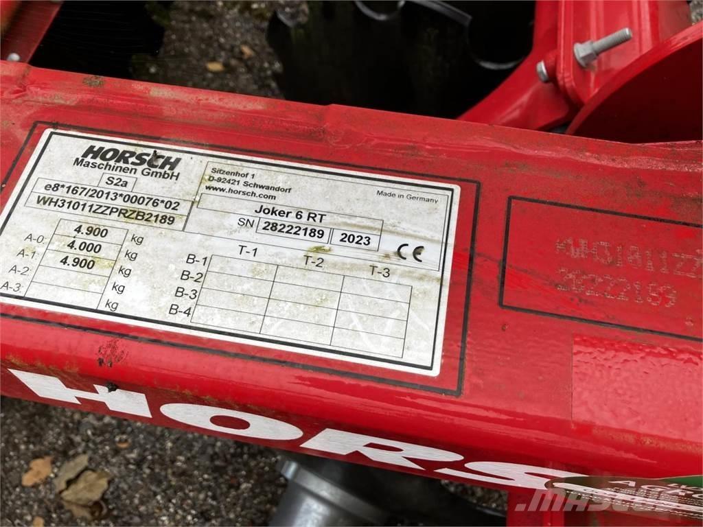 Horsch Joker 6 RT Grade de discos
