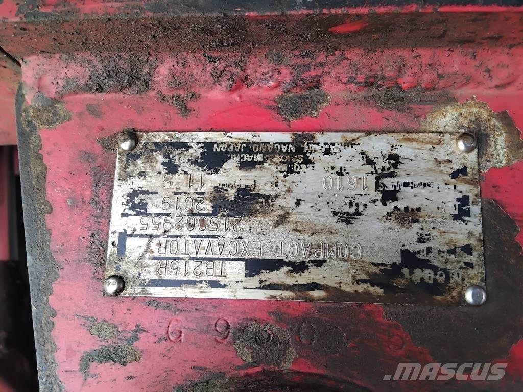 Takeuchi TB 215 R Miniescavadeiras