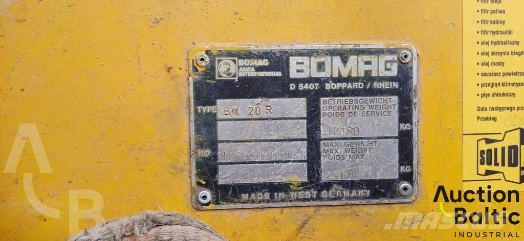 Bomag BW 20 R Cilindros Compactadores de pneus
