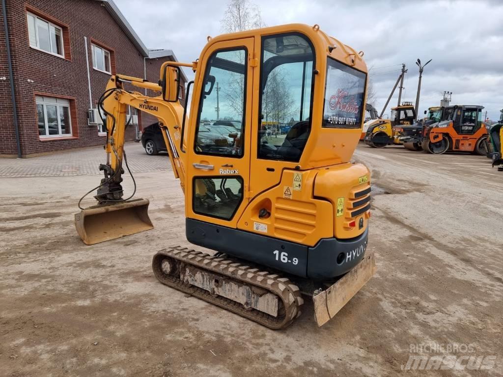 Hyundai R16-9 Miniescavadeiras