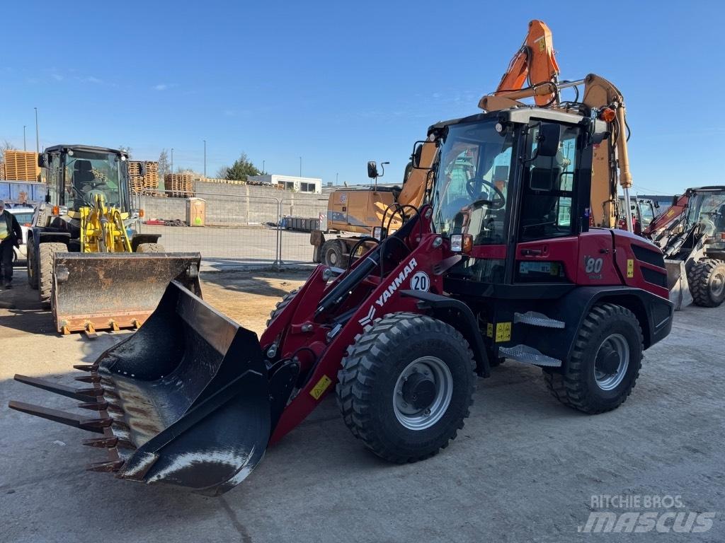 Yanmar V80 (02162) Carregadeiras de rodas