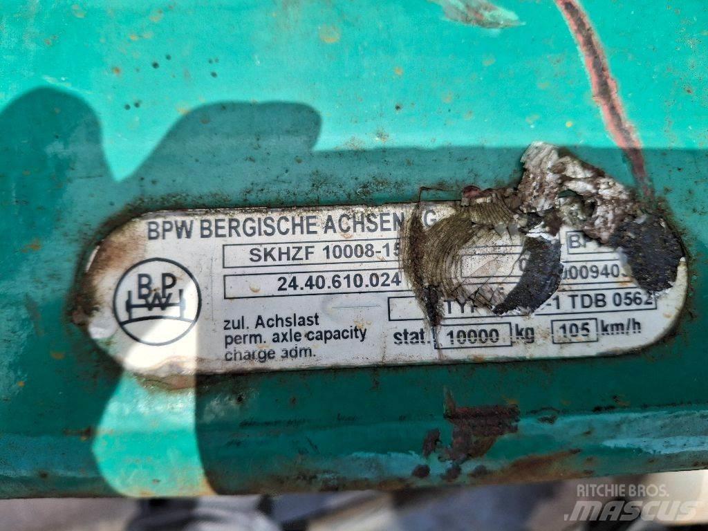 BPW SKHZF 10008-15 Eixos