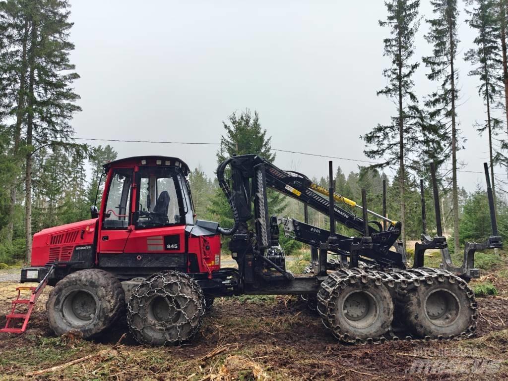 Komatsu 845 Forwarders florestais
