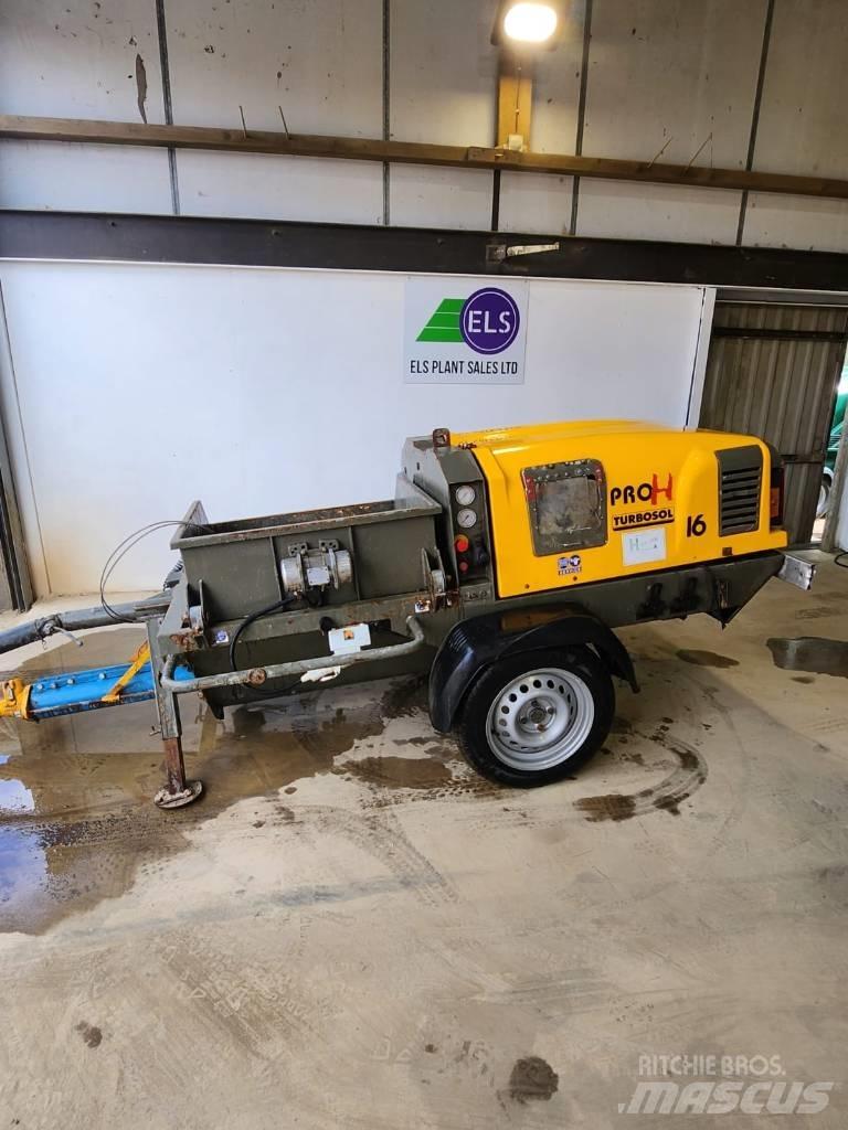 Turbosol PRO H Bombas de Betonilha