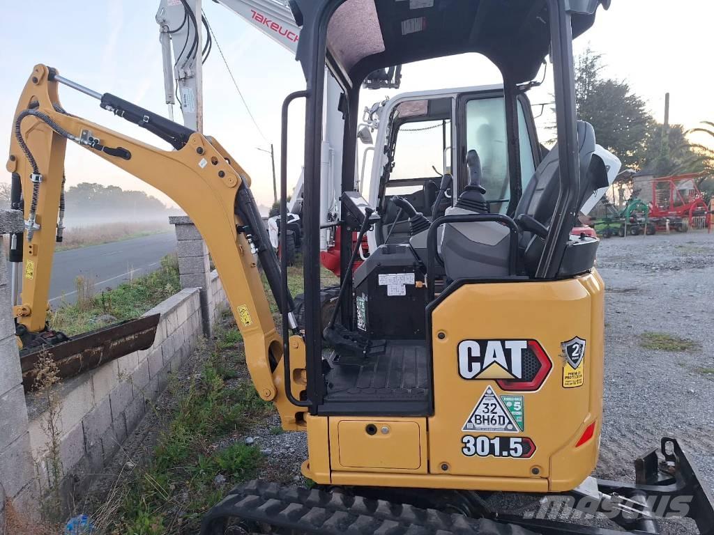 CAT 301.5 Miniescavadeiras