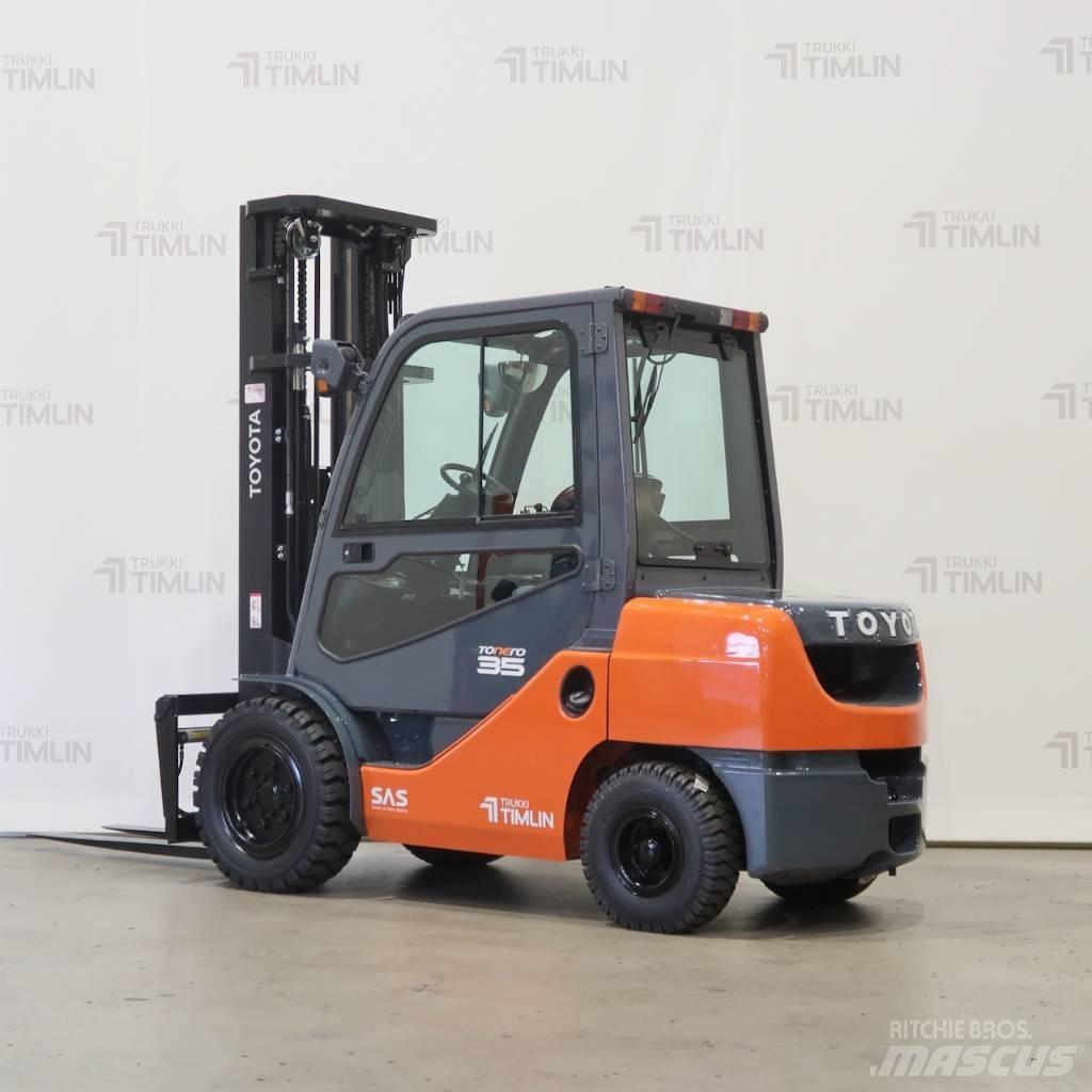 Toyota 02-8FDJF35 Empilhadores Diesel