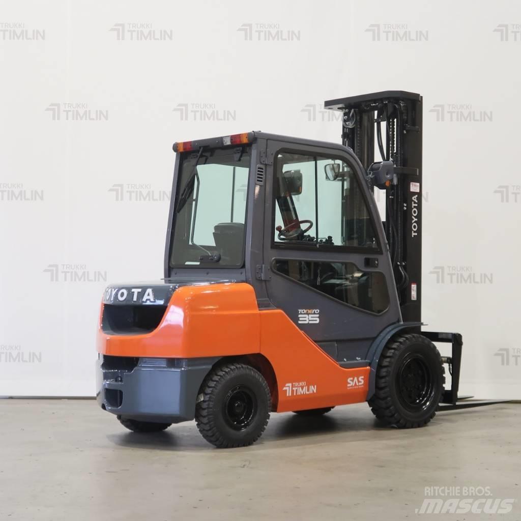 Toyota 02-8FDJF35 Empilhadores Diesel