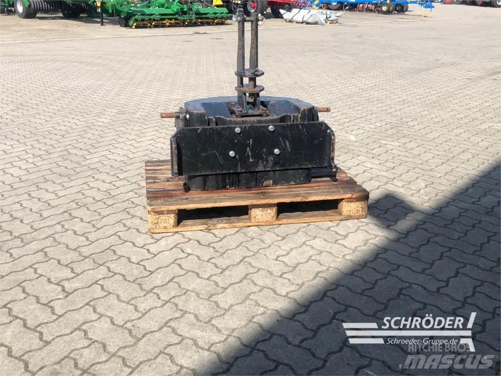  900KG GUSSGEWICHT Outros acessórios de tractores